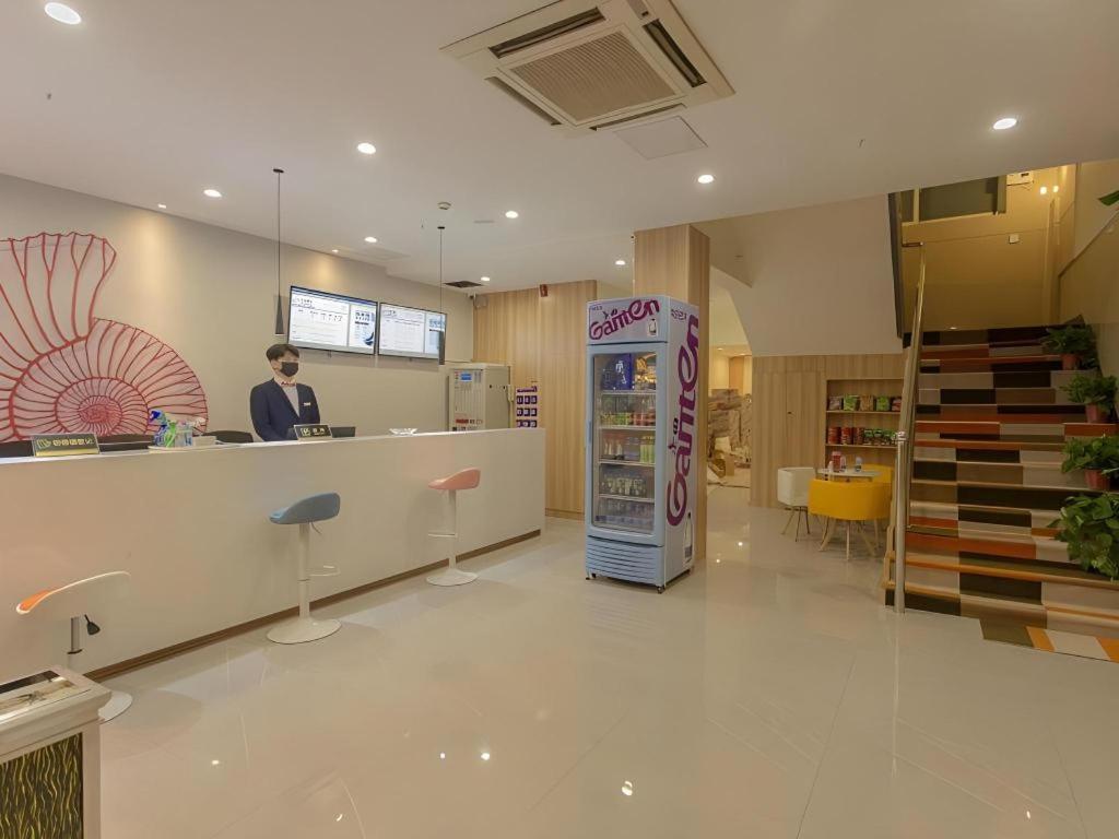 Shell Hotel Zaozhuang Xinchang Road Bada Market Exterior foto