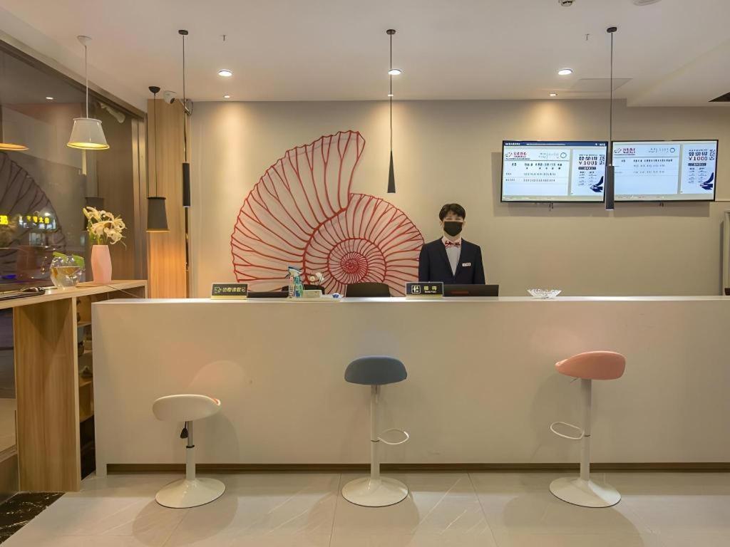 Shell Hotel Zaozhuang Xinchang Road Bada Market Exterior foto